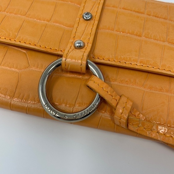 Dolce & Gabbana Leather Purse w/Swarovski Crystal Details - Picture 5 of 8